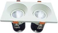 Downlight COB model V 2 Head 10W, Tiệm Điện Vạn Lợi, dây đồng, dây điện từ, dây đồng giá rẻ, dây điện từ giá rẻ, phốt bơm, phớt bơm, cánh bơm, cánh gió, tụ điện, đồ điện gia dụng, đồ điện dân dụng, quạt máy, quạt gió, vòng bi, bạc đạn